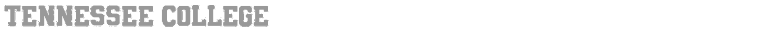 Tennessee College font preview